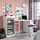 TROFAST - storage combination with boxes/tray, white grey/light green-grey, 46x30x95 cm | IKEA Indonesia - PE866909_S1