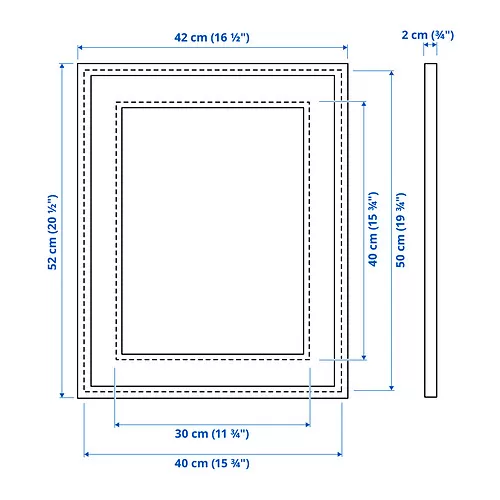 KNOPPÄNG Measurement Illustration