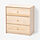 RAST chest of 3 drawers