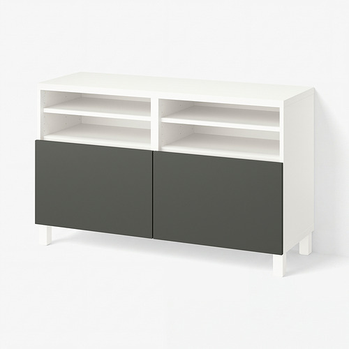 BESTÅ TV bench with doors