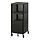 BEKANT - unit penyimpanan dg roda, jaring/hitam, 41x101 cm | IKEA Indonesia - PE938129_S1