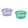 PRUTA - snack container with lid, lilac/green, 0.3 l | IKEA Indonesia - PE969334_S1