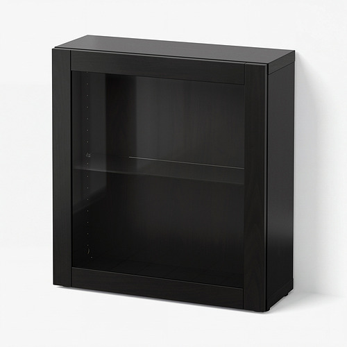 BESTÅ shelf unit with glass door