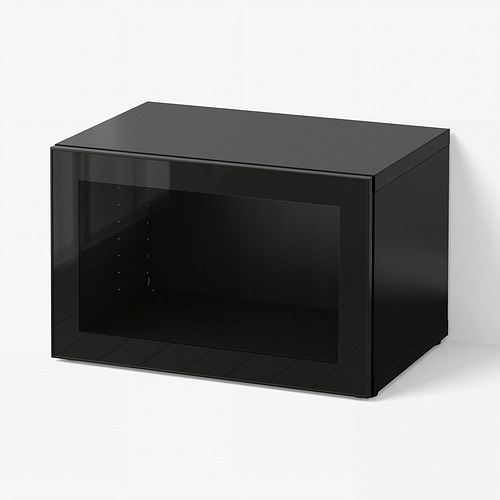 BESTÅ shelf unit with glass door