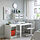 TROFAST - storage combination with box/trays, white grey/orange, 34x44x56 cm | IKEA Indonesia - PE867119_S1