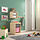 TROFAST - kombinasi penyimpanan dg kotak/baki, pinus diwarnai putih muda abu-abu/merah muda, 32x44x53 cm | IKEA Indonesia - PE867141_S1