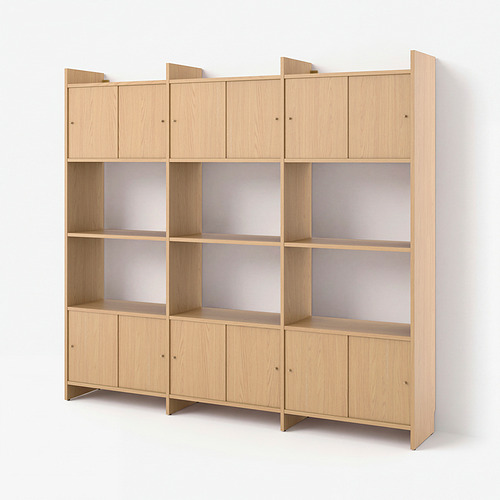 LÅDMAKARE storage combination w sliding doors