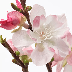 SMYCKA - Bunga tiruan, bunga sakura/merah muda, 130 cm