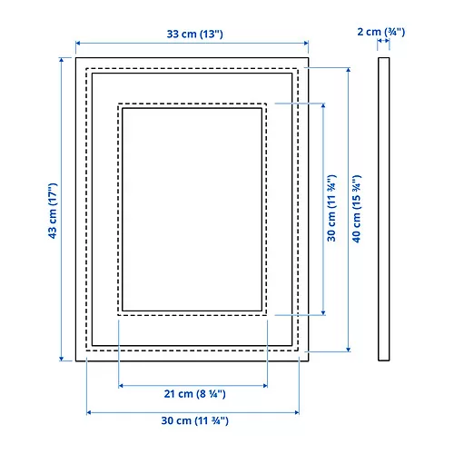 SILVERHÖJDEN Measurement Illustration