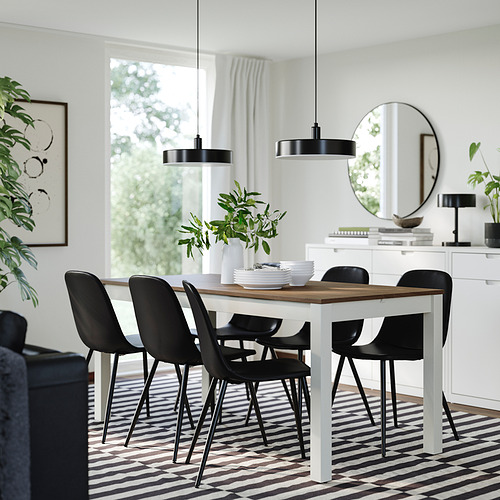 NORDMANSSKÄR/ÅLHULT table and 6 chairs