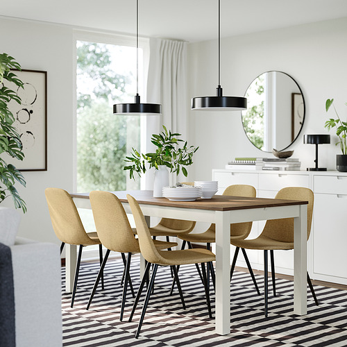 NORDMANSSKÄR/ÅLHULT table and 6 chairs
