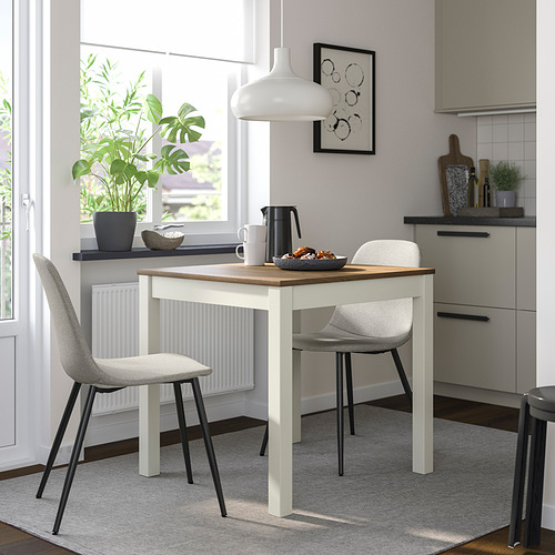 NORDMANSSKÄR/ÅLHULT table and 2 chairs