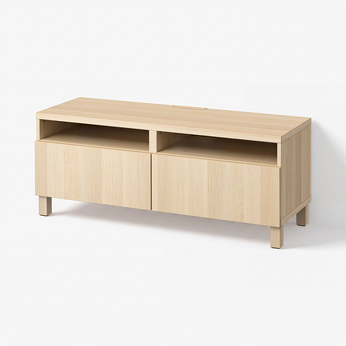 BESTÅ TV bench with drawers