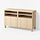 BESTÅ TV bench with doors