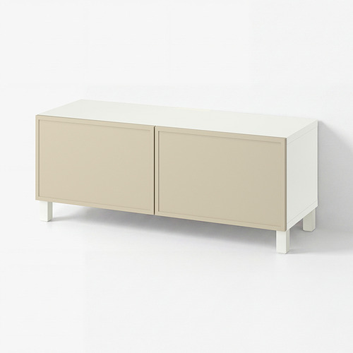 BESTÅ meja TV dengan pintu