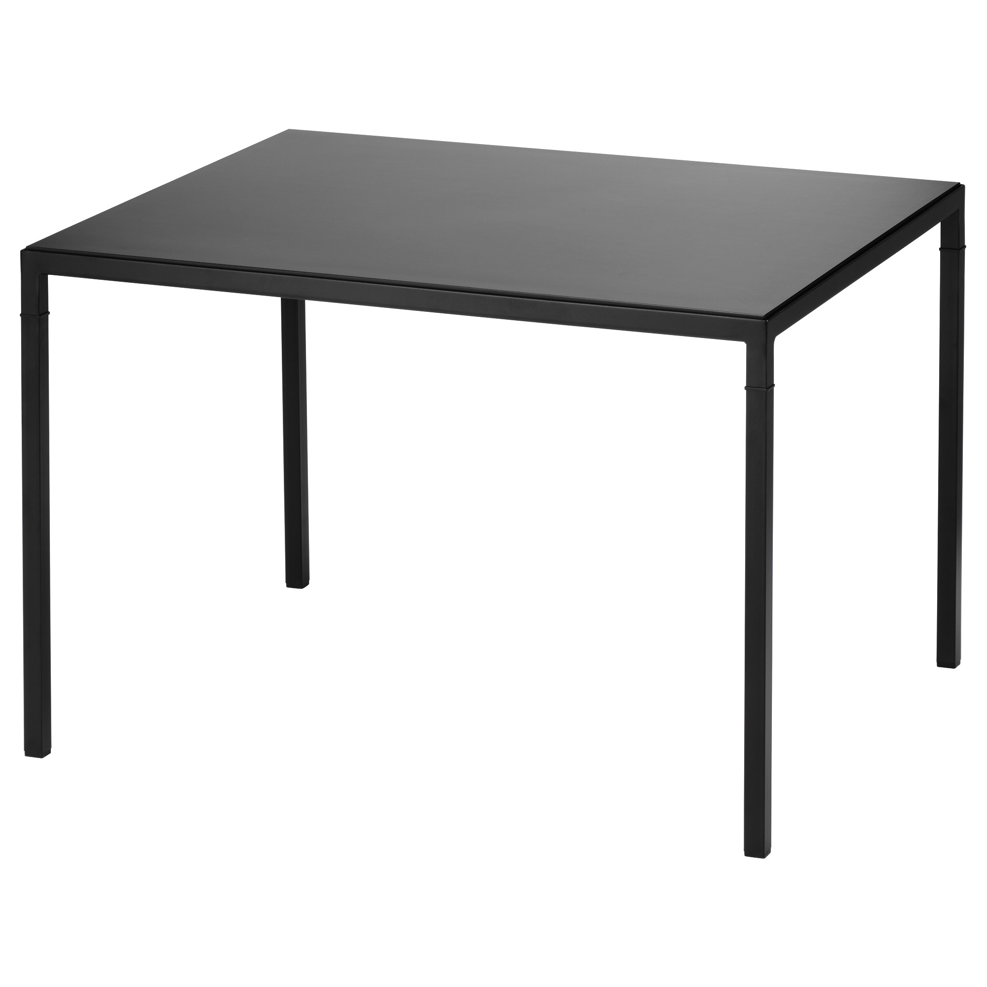 NYBODA meja tamu dg daun meja dpt dibalik, hitam/krem | IKEA Indonesia