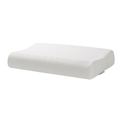 BJERGSTED - Bantal ergonomis, terlentang+miring, 40x60 cm