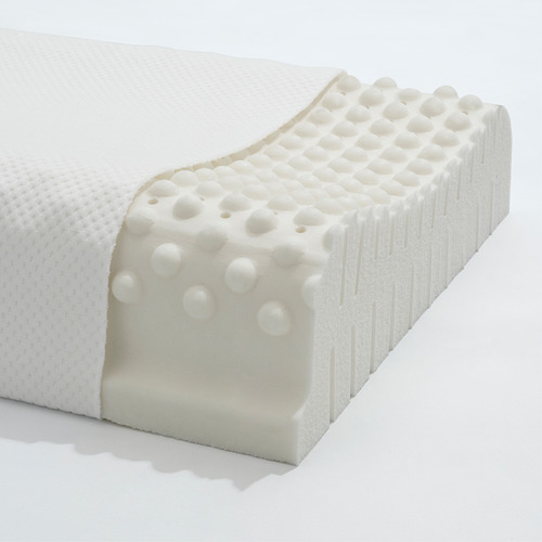 BJERGSTED Bantal ergonomis, terlentang+miring