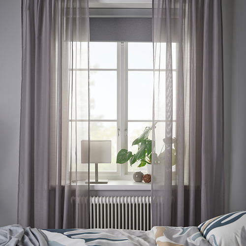 STENFRÖ sheer curtains, 1 pair