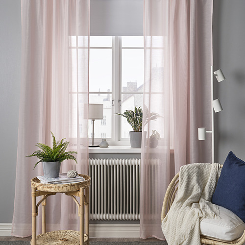 STENFRÖ sheer curtains, 1 pair