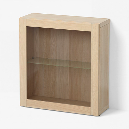 BESTÅ shelf unit with glass door