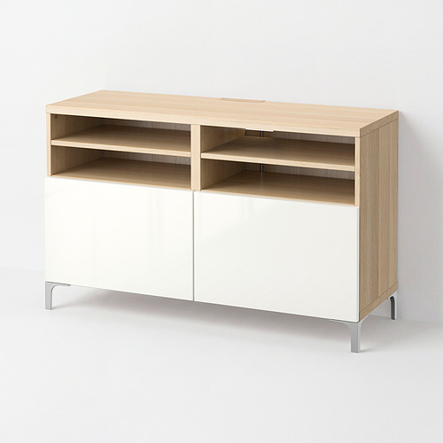 BESTÅ meja TV dengan pintu