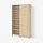 BESTÅ storage combination with doors