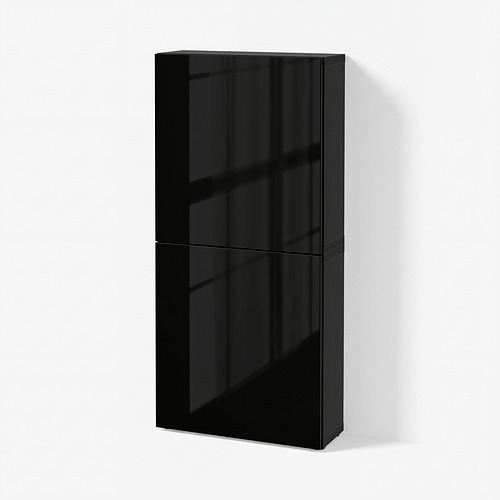 BESTÅ kabinet dinding dengan 2 pintu