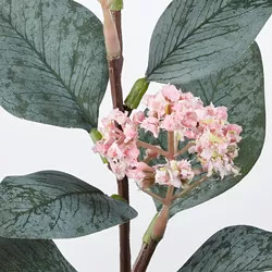 SMYCKA - Artificial flower, eucalyptus/pink, 30 cm