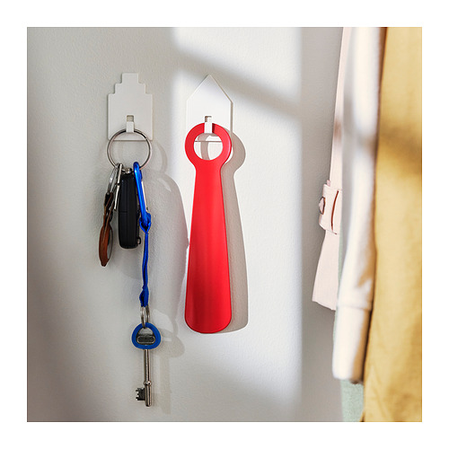 TIPPVAGN hook, self-adhesive
