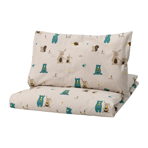 LEN srg duvet 1 srg bantal ranjang bayi