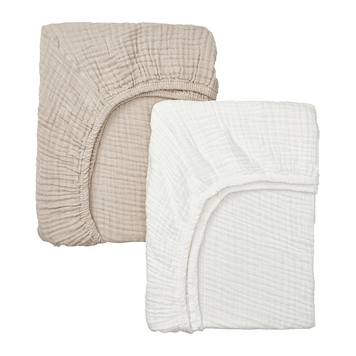 LEN fitted sheet for cot