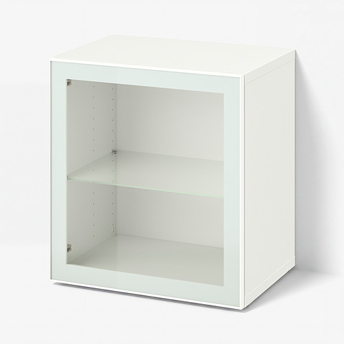 BESTÅ shelf unit with glass door