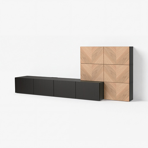 BESTÅ media storage combination