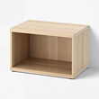 BESTÅ - frame, white stained oak effect, 60x40x38 cm | IKEA Indonesia - E1044019_S2