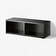 BESTÅ - frame, black-brown, 120x40x38 cm | IKEA Indonesia - E1044022_S2