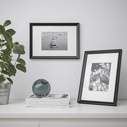 KNOPPÄNG - Frame, black, 21x30 cm