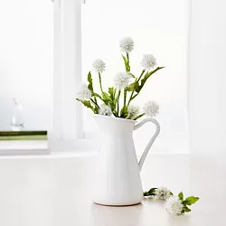 SOCKERÄRT - Vas/pitcher, putih, 16 cm