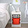TROFAST - storage combination with box/trays, white grey/orange, 34x44x56 cm | IKEA Indonesia - PE867213_S1