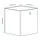 KUGGIS - storage box with lid, white, 32x32x32 cm | IKEA Indonesia - PE867259_S1