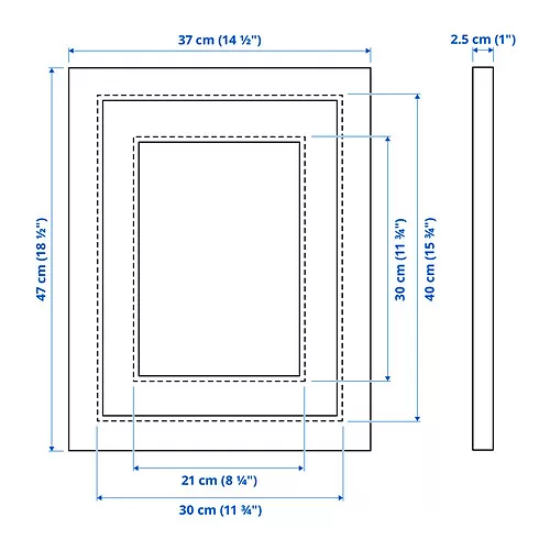 EDSBRUK Measurement Illustration