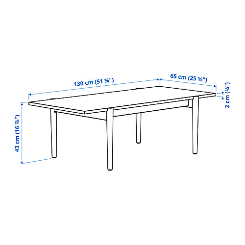 UGGLERUM Measurement Illustration