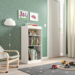 TROFAST - Storage combination with shelves, white, 46x30x95 cm