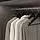 KOMPLEMENT - clothes rail, dark grey, 100 cm | IKEA Indonesia - PE906314_S1