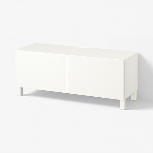 BESTÅ meja TV dengan pintu