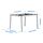 MITTZON - underframe for conference table, white, 120x108x73 cm | IKEA Indonesia - PE938400_S1