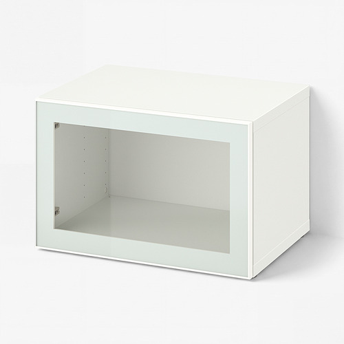 BESTÅ shelf unit with glass door