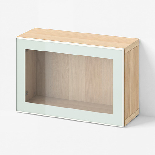 BESTÅ shelf unit with glass door