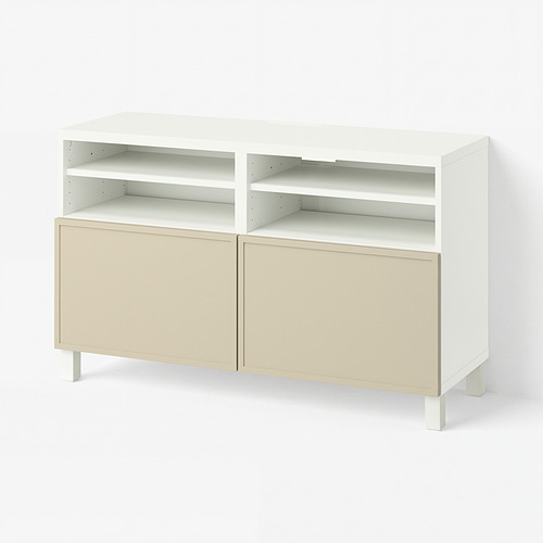 BESTÅ TV bench with doors