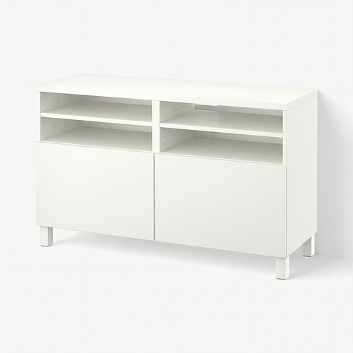 BESTÅ TV bench with doors